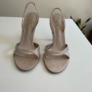 Nina evening heels size 8.5
